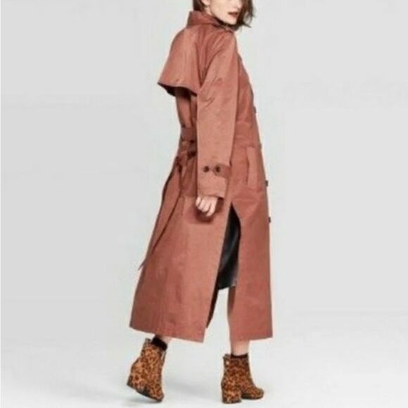 A New Day  Long Sleeve Banded Cuff Trench Coat - Picture 3 of 13